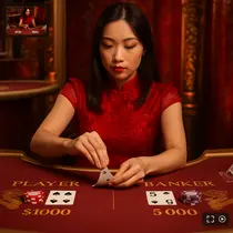 Lucky Ones - Live Baccarat - Evolution Gaming Table